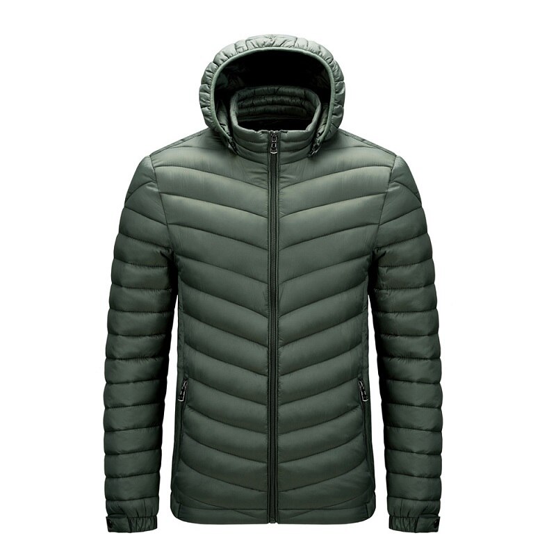 캐주얼 후드 따뜻한 겨울 자켓 남성용, 새로운 패션 두꺼운 방풍 파커 자켓 가을 방풍 모자 파커 자켓 2021